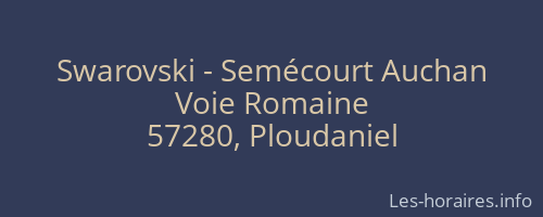Swarovski - Semécourt Auchan