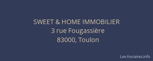 SWEET & HOME IMMOBILIER