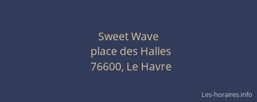 Sweet Wave