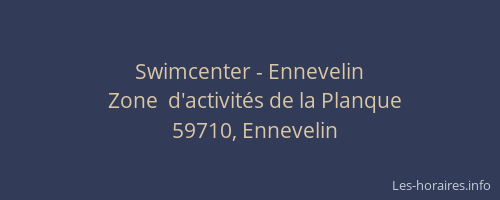 Swimcenter - Ennevelin