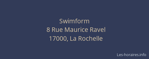 Swimform