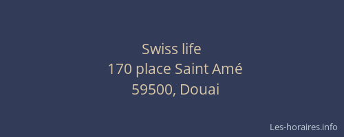 Swiss life