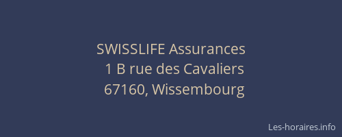 SWISSLIFE Assurances