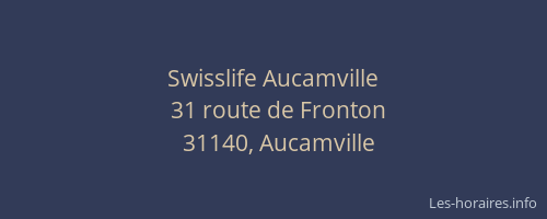 Swisslife Aucamville
