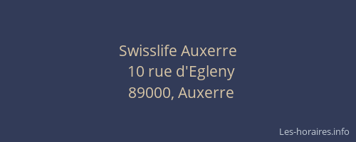 Swisslife Auxerre