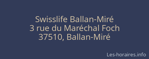 Swisslife Ballan-Miré