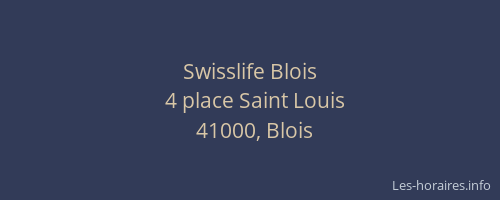Swisslife Blois