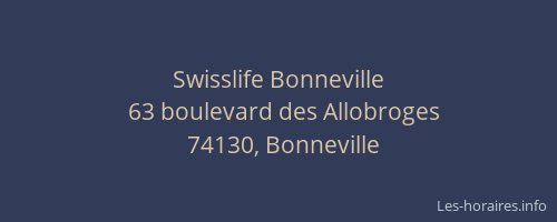 Swisslife Bonneville