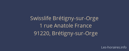 Swisslife Brétigny-sur-Orge