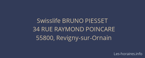 Swisslife BRUNO PIESSET