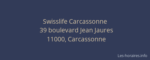 Swisslife Carcassonne