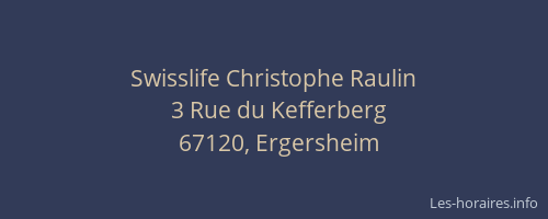 Swisslife Christophe Raulin