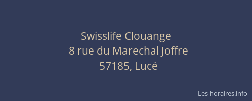 Swisslife Clouange