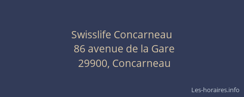 Swisslife Concarneau