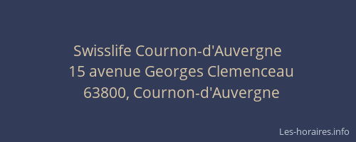 Swisslife Cournon-d'Auvergne