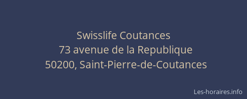 Swisslife Coutances