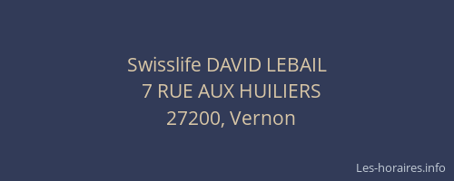 Swisslife DAVID LEBAIL