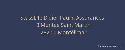 SwissLife Didier Paulin Assurances