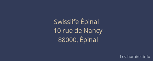 Swisslife Épinal