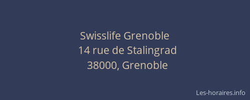 Swisslife Grenoble