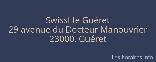 Swisslife Guéret