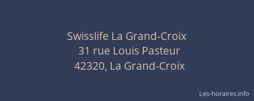 Swisslife La Grand-Croix