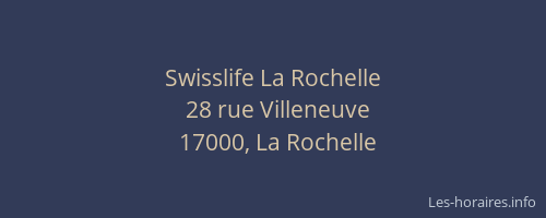 Swisslife La Rochelle