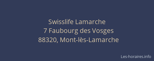 Swisslife Lamarche
