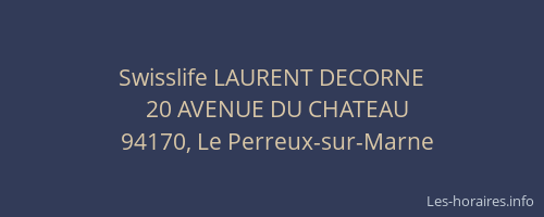 Swisslife LAURENT DECORNE