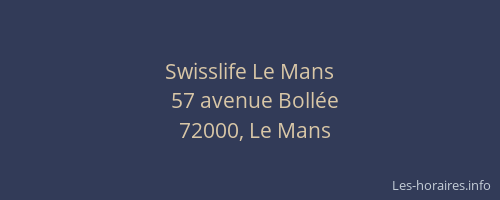 Swisslife Le Mans