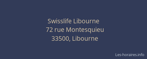 Swisslife Libourne