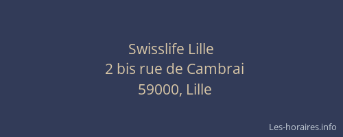 Swisslife Lille