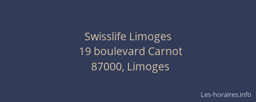 Swisslife Limoges