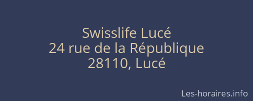 Swisslife Lucé