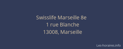 Swisslife Marseille 8e