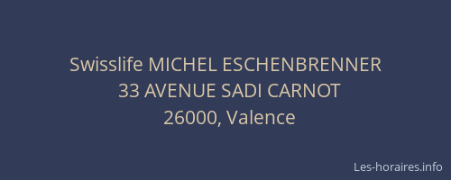 Swisslife MICHEL ESCHENBRENNER
