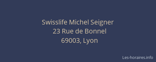 Swisslife Michel Seigner
