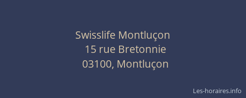 Swisslife Montluçon