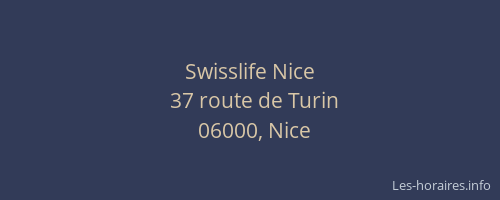Swisslife Nice