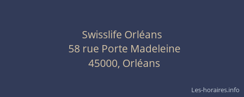 Swisslife Orléans