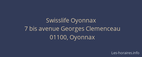 Swisslife Oyonnax