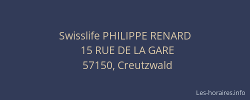 Swisslife PHILIPPE RENARD