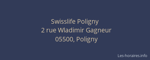 Swisslife Poligny