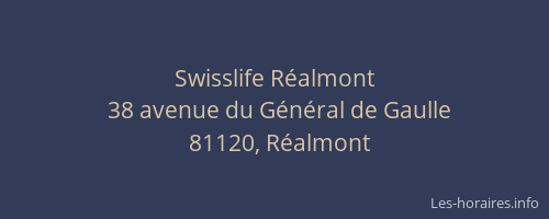 Swisslife Réalmont