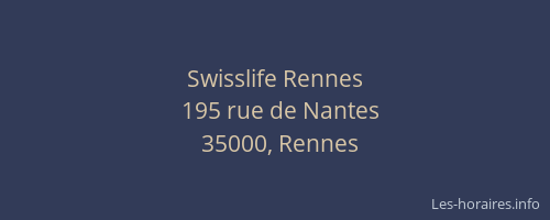 Swisslife Rennes