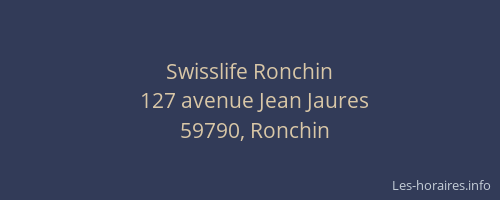 Swisslife Ronchin