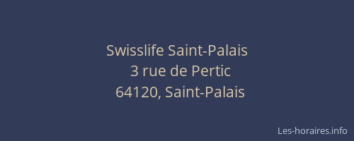 Swisslife Saint-Palais