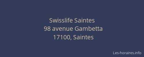 Swisslife Saintes