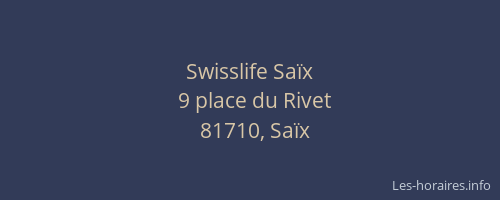 Swisslife Sa&iuml;x