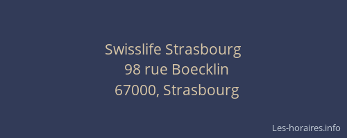Swisslife Strasbourg